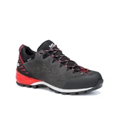 Buty trekkingowe męskie - Męskie buty podejściowe Hanwag Makra Pro Low GTX asphalt/red - 9,5 - miniaturka - grafika 1