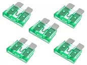Bezpieczniki elektryczne - Bezpieczniki płytkowe 5szt 30A 5x X44-0471 - miniaturka - grafika 1