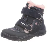 Śniegowce damskie - Superfit Dziewczęce śniegowce Glacier, Niebieski różowy 8000, 21 EU Schmal - miniaturka - grafika 1