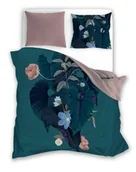 Pościel - Faro Pościel bawełniana 140x200 Trendy 008 turkusowa pudrowa z jedną poszewką - miniaturka - grafika 1