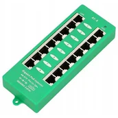 Wtyczki i adaptery - ExtraLink ExtraLink EXTRALINK ACTIVE POE INJECTOR 8 PORT GIGABIT 802.3AT/AF MODE A EX.12561 - miniaturka - grafika 1