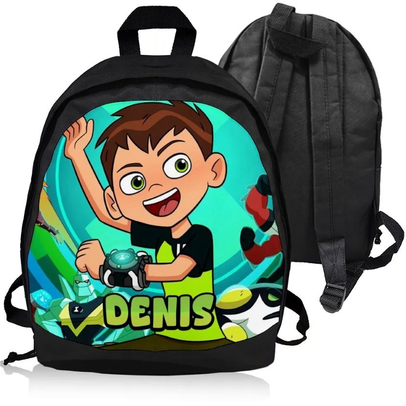 PLECAK BEN 10 TEN z NADRUKIEM IMIENIA - Idealny na Prezent!