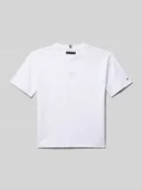 Koszulki dla chłopców - T-shirt z wyhaftowanym logo - miniaturka - grafika 1