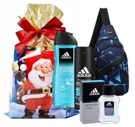 Nerki - Adidas ICE DIVE zestaw prezentowy dla NIEGO Żel +DEZODORANT +WODA +NERKA - miniaturka - grafika 1