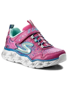 Buty dla dziewczynek - Skechers Półbuty Galaxy Lights 10920L/NPMT Różowy - grafika 1