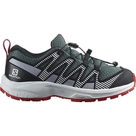 Buty dla chłopców - Salomon XA Pro V8 dziecięce buty do biegania w terenie, precyzyjne dopasowanie, przyczepność w każdym terenie, sportowy wygląd, stormy pogoda, 40 EU - miniaturka - grafika 1