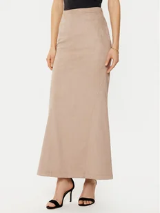 Guess Spódnica maxi W5RD51 WE0L0 Beżowy Regular Fit - Spódnice - miniaturka - grafika 1