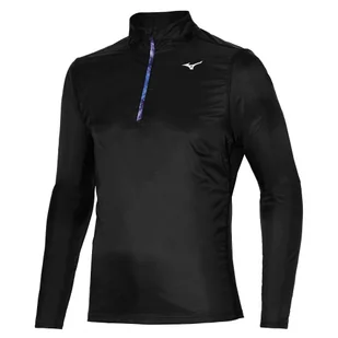 Bluza męska Mizuno  Hybrid LS HZ/Black L - Bluzy męskie - miniaturka - grafika 1