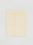 Szaliki i chustki dla dzieci - Reserved - Bawełniany komin z aplikacją - złamana biel - miniaturka - grafika 1