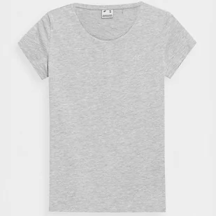 4F KOSZULKA DAMSKA SPORTOWA T-SHIRT BAWEŁNIANY - Koszulki i topy damskie - miniaturka - grafika 1