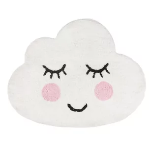 Sass & Belle Sweet Dreams Smiling Cloud Cotton rug Large Bath Shower Bedroom Lounge mat (QUIN004) - Dywany - miniaturka - grafika 1