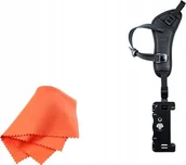 Paski, szelki, uprzęże foto - JJC Pasek nadgarstkowy / Grip JJC HS-PRO1P Czarny z podstawką na aparat - miniaturka - grafika 1