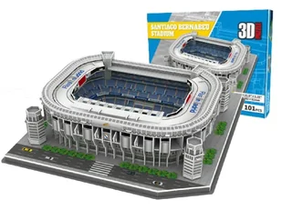 PUZZLE 3D STADION PIŁKARSKI SANTIAGO BERNABEU REAL MADRYT 101 ELEMENTÓW - Puzzle PUZZLE 3D STADION PIŁKARSKI SANTIAGO BERNABEU REAL MADRYT 101 ELEMENTÓW - Puzzle - miniaturka - grafika 1