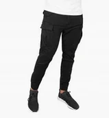 Spodnie męskie - Alpha Industries Spodnie Airman (188201) czarne [Rozmiar 34] - miniaturka - grafika 1