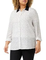 Koszulki i topy damskie - Armani Exchange Damska koszulka Stick to Me, White Stick Print, XL - miniaturka - grafika 1