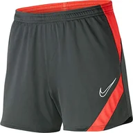 Spodenki damskie - Nike Szorty damskie Academy Pro Knit Short szary szary – czerwony. XL - miniaturka - grafika 1