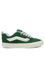 Trampki damskie - Vans Tenisówki Knu Skool VN000D6ZBR11 Zielony - miniaturka - grafika 1