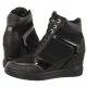 Sneakersy D Maurica B Black D35PRB 02285 C9999 (GE122-a) Geox - Botki damskie - miniaturka - grafika 1