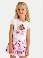 Spodenki damskie - Mayoral Szorty materiałowe 3905 Różowy Regular Fit - miniaturka - grafika 1