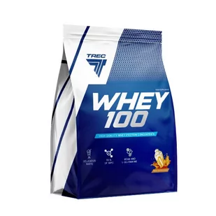 Whey 100 [ 2000g ] - Trec - Odżywka Białkowa - Protein Concentrate - Koncentrat Białka Serwatkowego - Odżywki białkowe - miniaturka - grafika 1