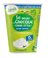 Zdrowa żywność - Sojade PRODUKT SOJOWY NATURALNY TYPU GRECKIEGO BEZGLUTENOWY BIO 400 g - - miniaturka - grafika 1