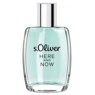 Wody i perfumy męskie - s.Oliver Here and Now Man woda toaletowa spray 50ml - - miniaturka - grafika 1