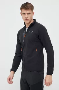Salewa bluza sportowa męska kolor czarny wzorzysta - Bluzy męskie - miniaturka - grafika 1