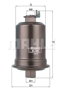 Filtr paliwa Mahle KL 435 - Filtry paliwa - miniaturka - grafika 1