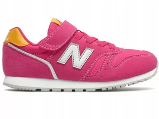 Buty dla dziewczynek - Buty Dziecięce New Balance 373 Yv373Wp2 Rzepy 29 - grafika 1