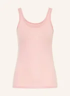 Koszulki i topy damskie - Icebreaker Top, Bielizna Funkcyjna Siren Z Wełny Merino rosa - miniaturka - grafika 1