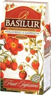 Herbata - Basilur Herbata owocowa Basilur Strawberry Raspberry 100g - miniaturka - grafika 1