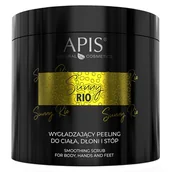 Peelingi do ciała - Apis Sunny Rio, wygładzający peeling do ciała, dłoni i stóp, 700 g - miniaturka - grafika 1