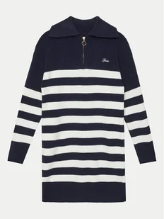 Guess Sukienka dzianinowa J4YK16 Z3FU0 Niebieski Comfort Fit - Sukienki i spódniczki dla dziewczynek - miniaturka - grafika 1