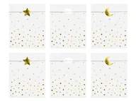 Gadżety na imprezę - PartyDeco Torebki na słodycze "Little Star", mix, 6 szt TNSP9 - miniaturka - grafika 1