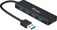 Huby USB - HUB USB Equip 4-Port Usb 3.2 Gen 1 Hub With - miniaturka - grafika 1