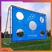 Piłka nożna - Omna, Bramka piłkarska przenośna, 213 x 150 x 90 cm - miniaturka - grafika 1