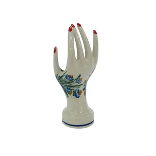 Ceramiczny stojak na biżuterię Ceramika Bolesławiec - Biżuteria - akcesoria - miniaturka - grafika 1