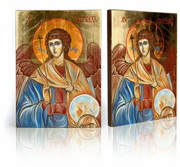 Ikona religijna Archanioł Gabriel - Ikony i obrazy sakralne - miniaturka - grafika 1