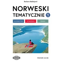 Norweski tematycznie 1 Słownictwo Wyrażenia Zdania Nowa - Książki obcojęzyczne do nauki języków - miniaturka - grafika 1