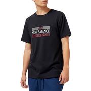 Koszulki sportowe męskie - Koszulka New Balance MT31906BK - czarna - miniaturka - grafika 1