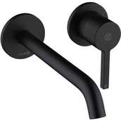 Baterie umywalkowe - Kludi Nova Fonte bateria umywalkowa podtynkowa czarny mat 202453915 - miniaturka - grafika 1