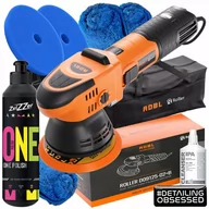Kosmetyki samochodowe - ADBL ROLLER D09125-02 9mm maszyna polerska zestaw - miniaturka - grafika 1