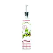 Pojemniki na przyprawy - Nuova Cer R2S Pojemnik olej/ocet z dozownikiem 500ml R2S Bistrot Olives BOT500 OLIV - miniaturka - grafika 1