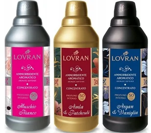 LOVRAN PŁYN DO PŁUKANIA AROMATICO PATCHOULI KONCENTRAT 50PR PERFUMOWANY 1L - Środki do prania - miniaturka - grafika 1