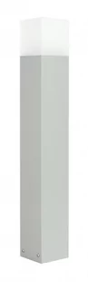 Cube Nowoczesny słupek ogrodowy Max 70 cm srebrny CB-MAX 700 AL - Lampy ogrodowe - miniaturka - grafika 1