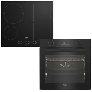 Zestaw AGD do zabudowy Beko Piekarnik BEYOND BBIM 17300BPS + Płyta indukcyjna HII 64200FMTR - Zestawy AGD - miniaturka - grafika 1