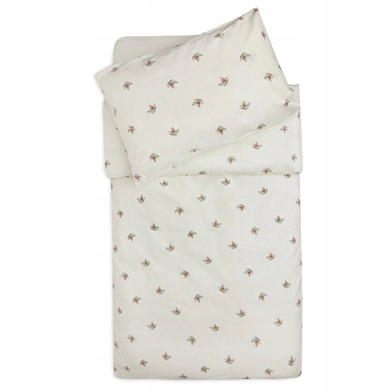 Jollein pościel dziecięca poszewki 140x100 cm/60x40 cm Rosehip