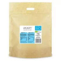 LEN ZŁOTY BIO 5 kg - HORECA - Orzechy i nasiona - miniaturka - grafika 1