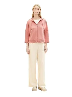Damska bluza TOM TAILOR z kapturem, 32224-więdnąca róża, XL - Bluzy damskie - miniaturka - grafika 1