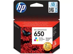HP Nr 650 CZ102AE Orginalny kolor - Tusze oryginalne - miniaturka - grafika 4